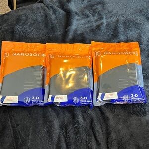 Nanosocks 3-Pack with 3-D Nano-Weave Technology